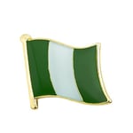 Patch Nation Nigeria Nigerian Flag Metal Pin Badge