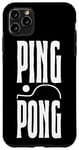 Coque pour iPhone 11 Pro Max Équipement De Ping-pong Raquette De Tennis De Table
