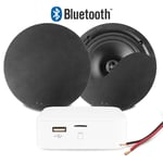 Bluetooth Ceiling Speaker Kit - BT20 Amplifier with PD NCSS5B 5.25" Speakers