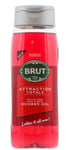 Brut Hair & Body Shower Gel - Attraction Totale 500ml
