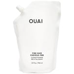 OUAI Fine Hair Conditioner Refill 946ml