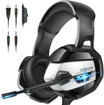 ONIKUMA K5 Gaming Headset MIC LED for PC PS5 PS4 Pro Xbox One S Nintendo Switch