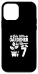 Coque pour iPhone 12 mini Ce petit jardinier a 7 ans - Jardinier amateur pour enfants