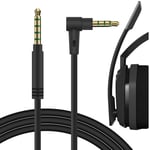 Geekria Audio Cable for Astro A40 tr, A40, A30, A10, A10 Gen 2 Gaming Headset