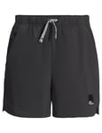 Jack Wolfskin Boy's Teen Shorts B, Granite Black, 12 Years