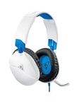 Turtle Beach Recon 70P Gaming Headset For Ps5, Ps4, Xbox, Switch Pc - White &Amp; Blue