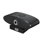 4K Ultra HD USB Webcam with 4X Zoom, with Built-in 3W*2 Speaker, Microphone, Adj