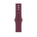 Apple 45mm Sport Band - Mulberry, M/L Compatible with Apple Watch Series 7(45mm), Series 8(45mm), Series9(45mm)