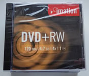 Joblot/Bundle of 7x Imation DVD+RW discs 4.7GB / 120MIN, 4X, Brand New & Sealed