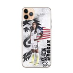 Phone Case Compatible for iPhone SE 2020 Case,iPhone 7/8 Cases Scratch-Resistant Shock Absorption Cover Alex Morgan American Soccer Player Orlando Pride Crystal Clear