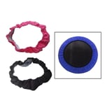 Trampolin Fjäderöverdrag Passar 36 38 40 Tums Omkrets Skydd Rivtålig Svamp Vattentät Tillbehör Kompatibel Med Hem Black 36 inches