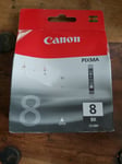 Genuine Canon Pixma Chromalife 100 CLI-8BK Ink Cartridge 13ml