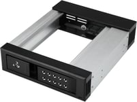 Rack Disque Dur 5,25""Vers 3,5""Avec Échange À Chaud-Backplane Hdd / Ssd Sata/Sas 3,5""-Sans Tiroir-Aluminium (Hsb1Satsasba)