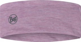 Buff Merino Lightweight Headband 13558060110 Różowe One Size