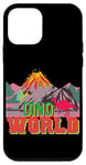 Coque pour iPhone 12 mini Dinosaure Dino World Volcan avec lave Jurassic