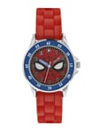 - Marvel Spider-Man Time Teacher with Red Silicone Strap - Ur