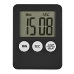 Tunn kökstimer Timer Stor Skärm Digital magnetisk nedräkning