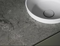 Vedum Tvättställ ZONE 1200 H (Turbine Grey Bänkskiva)