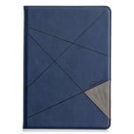 JIan Ying Coque pour Kindle Paperwhite 4 2018 (10ème génération) belle coque légère de protection bleue