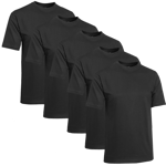 Clique T-shirt Herr 5-pack Svart