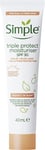NIVEA Simple Moisturiser 40ml - Daily Face Cream with SPF15 UV Protection