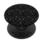 PopSocket PopGrip:Shiny Sparkle Black Universe Lover Stars Astrology Astronomy Swappable