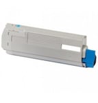 Kompatibel OKI C610 C Laser toner, Cyan, , 6000 sidor