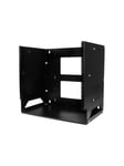 StarTech.com Wall-Mount Server Rack with Built-in Shelf - Solid Steel - 8U rack (wall mount) - 8U