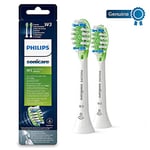 Philips Sonicare Premium White BrushSync Enabled Replacement brush Heads, 2pk, White - HX9062/17