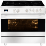 ARTUSI CAFC95X 90CM ELECTRIC FREESTANDING COOKER WITH CERAMIC HOB