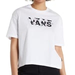T-Shirt Blanc Femme Vans Flow Rina