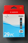 Genuine Canon Ink - PGI-29 PHOTO CYAN / FOR CANON PIXMA PRO 1 (INC VAT) BOXED