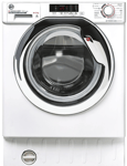 Hoover HBDS 485D2ACE Integrated Washer Dryer 8kg/5kg 1400rpm White with Chrome Door
