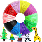 Filament Stylo 3D,Fil Stylo 3D-12 Couleurs Fil Pla 1.75,Pla+ Filament 1.75Mm,Filament Stylo 3D,Pla De Filament De Stylo D'Impression 3D,3D Stift Filament Pla,Filament Stylo Impression 3D