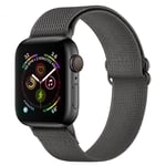 Apple Watch Series 8 45mm Armband i resår, Grå
