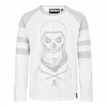 Fortnite | Skull Trooper Long Sleeve White T-shirt 12 Years