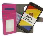 Magnet Fodral Moto Z2 Play (Hotpink)