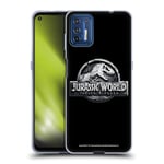 Head Case Designs sous Licence Officielle Jurassic World: Fallen Kingdom Pleine Black Logo Coque en Gel Doux Compatible avec Motorola Moto G9 Plus