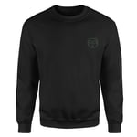 Rick and Morty Morty Embroidered Unisex Sweatshirt - Black - M