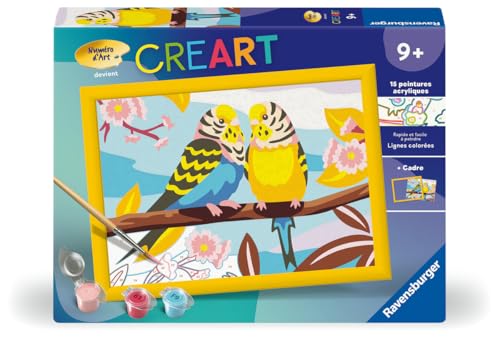 Ravensburger – CreArt Junior – Numéro d'art – Sirènes – Kit de Peinture par numéros – Dès 5 Ans – 25804 Ravensburger – CreArt Junior – Numéro d'art – Sirènes – Kit de Peinture par numéros – Dès 5 Ans – 25804