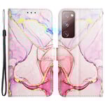YB Pattern Printing Series-5 Fodral till Samsung Galaxy S20 FE - Rosa LS005