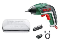 Bosch IXO V Cordless Screwdriver, with Charger and 10 Screw Bits, 3.6 volts V