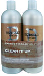 Tigi Bed Head For Men Clean Up Shampoo & Conditioner Duo 750ml 2 Pack