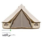 DONG Yurt Tent Outdoor Large Camp Tent Bed and Breakfast Multi-person Travel Hotel Tent