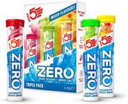 HIGH5 Zero Electrolyte Hydration Tablets Added Vitamin C, 3 x 20 Tubes