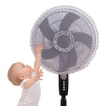 Mowtom Fan protective cover for children and baby safety Pedestal fan protective cover for 16 inch - 18 inch fans
