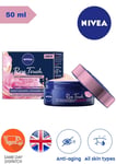 Nivea Face Cream Rose Petal Oil Designed to Visible Reduce Deep Wrinkles 50ml