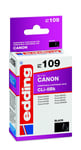 Edding 18-109 EDD-109 Printer Cartridge Replaces Canon CLi-8Bk Black