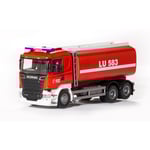 Scania Brandtankbil skala 1:25, 31 cm