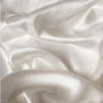 Belledorm 100% Mulberry Silk Flat Sheet Single Elfenben